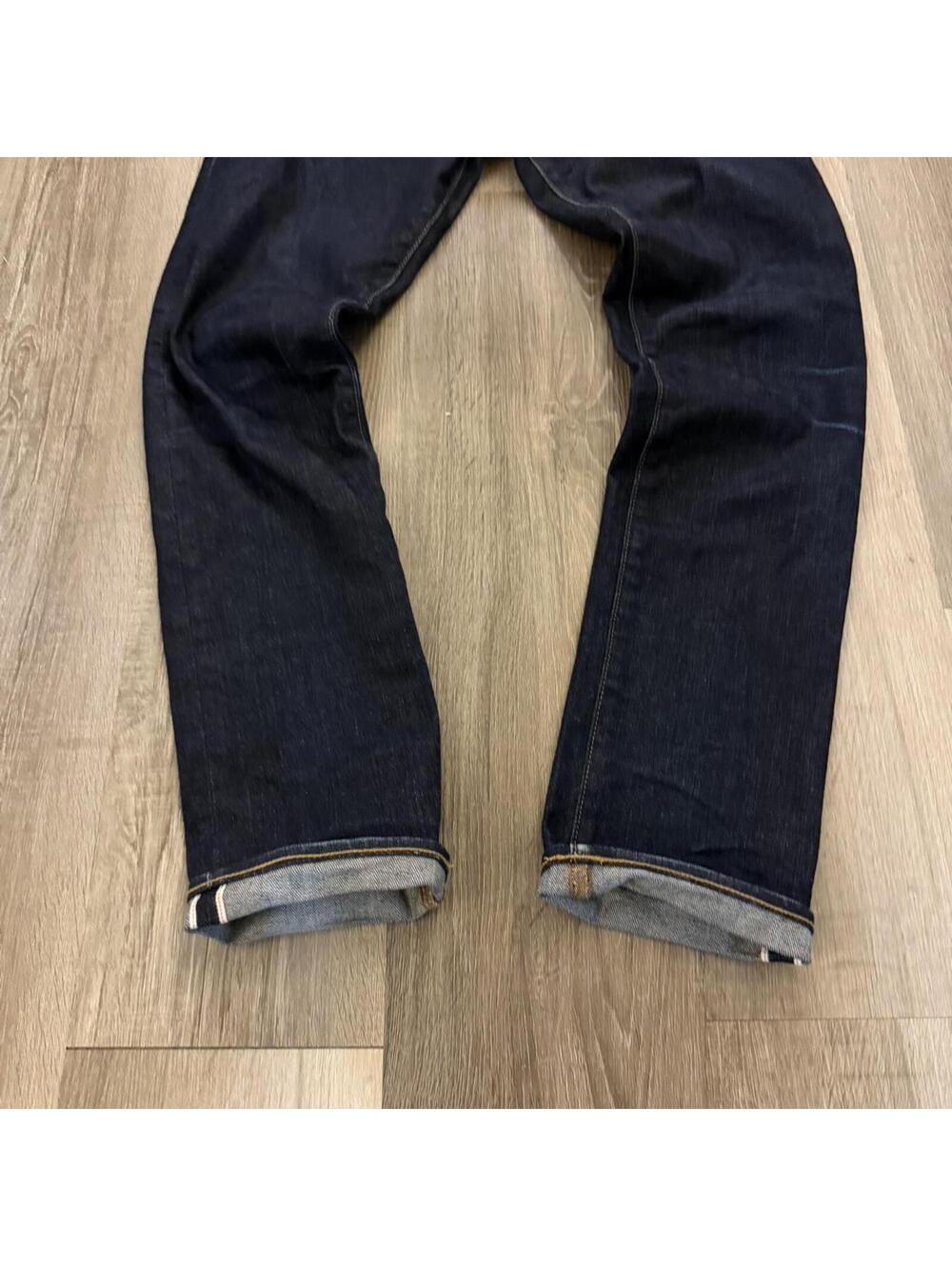 Gap japanese Selvedgeskinny jeans in navy blue, size 30x30 #denim #skinny - Picture 3 of 8